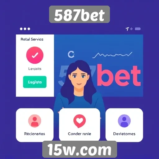Avaliação da experiência do usuário no 587bet